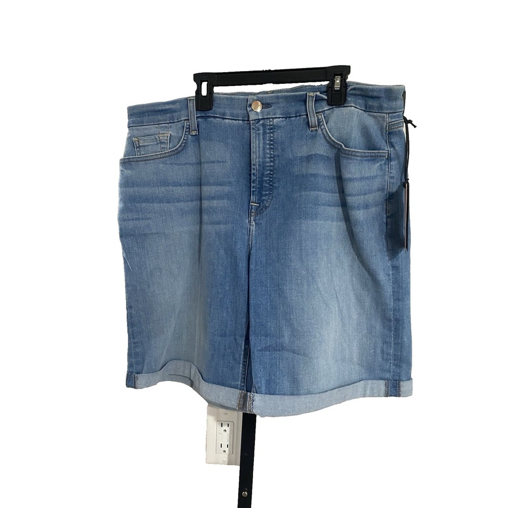 Jen‎ 7 jeans denim SHORTS bermuda short stretch womens sz 16 BRAND NEW $79 A5